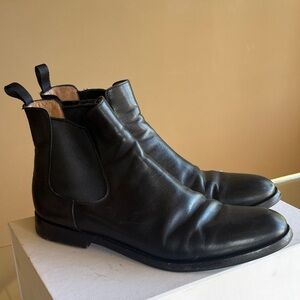 Church’s Black Leather Chelsea Boots